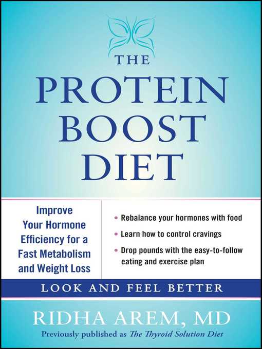 Title details for The Protein Boost Diet by Ridha Arem - Wait list